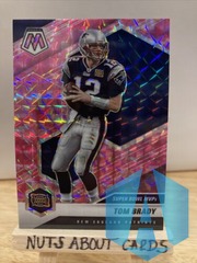 2021 Panini Mosaic Pink Camo Prizm Super Bowl MVPs Tom Brady #282 Patriots